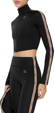 Burberry Astrid Crop Track Jacket