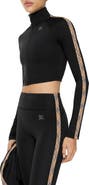 Burberry Astrid Crop Track Jacket
