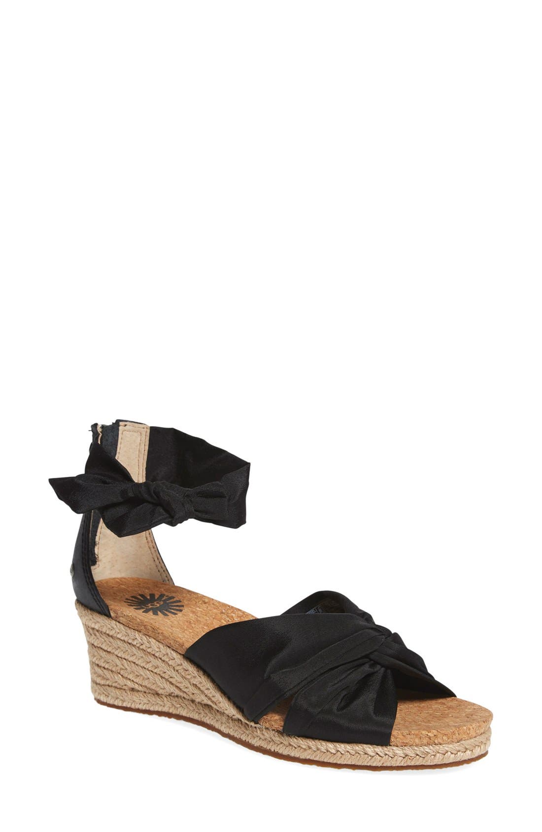 UGG<sup>®</sup> 'Starla' Espadrille Wedge, Main, color, 