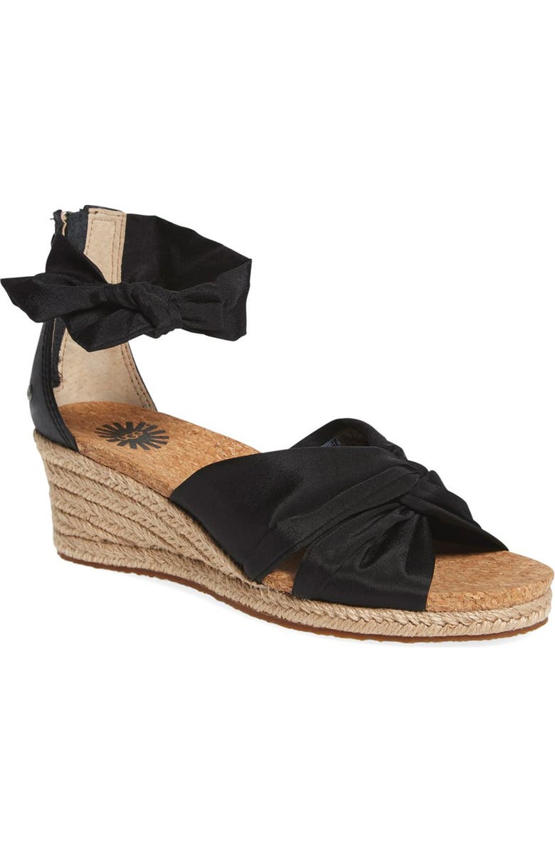 UGG<sup>®</sup> 'Starla' Espadrille Wedge, Main, color,