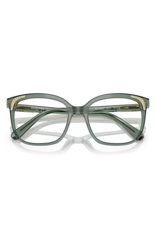 Swarovski 52mm Butterfly Optical Glasses In Gray