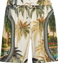 AMIRI Paradise Print Shorts