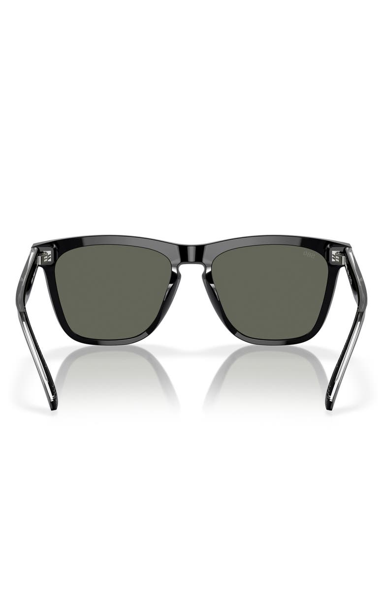 Costa Del Mar Ulu 56mm Square Sunglasses, Alternate, color, Black/ Gray