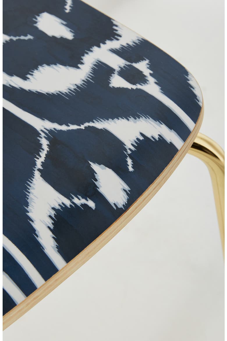 Anthropologie Ikat Tamsin Dining Chair, Alternate, color, BLUE