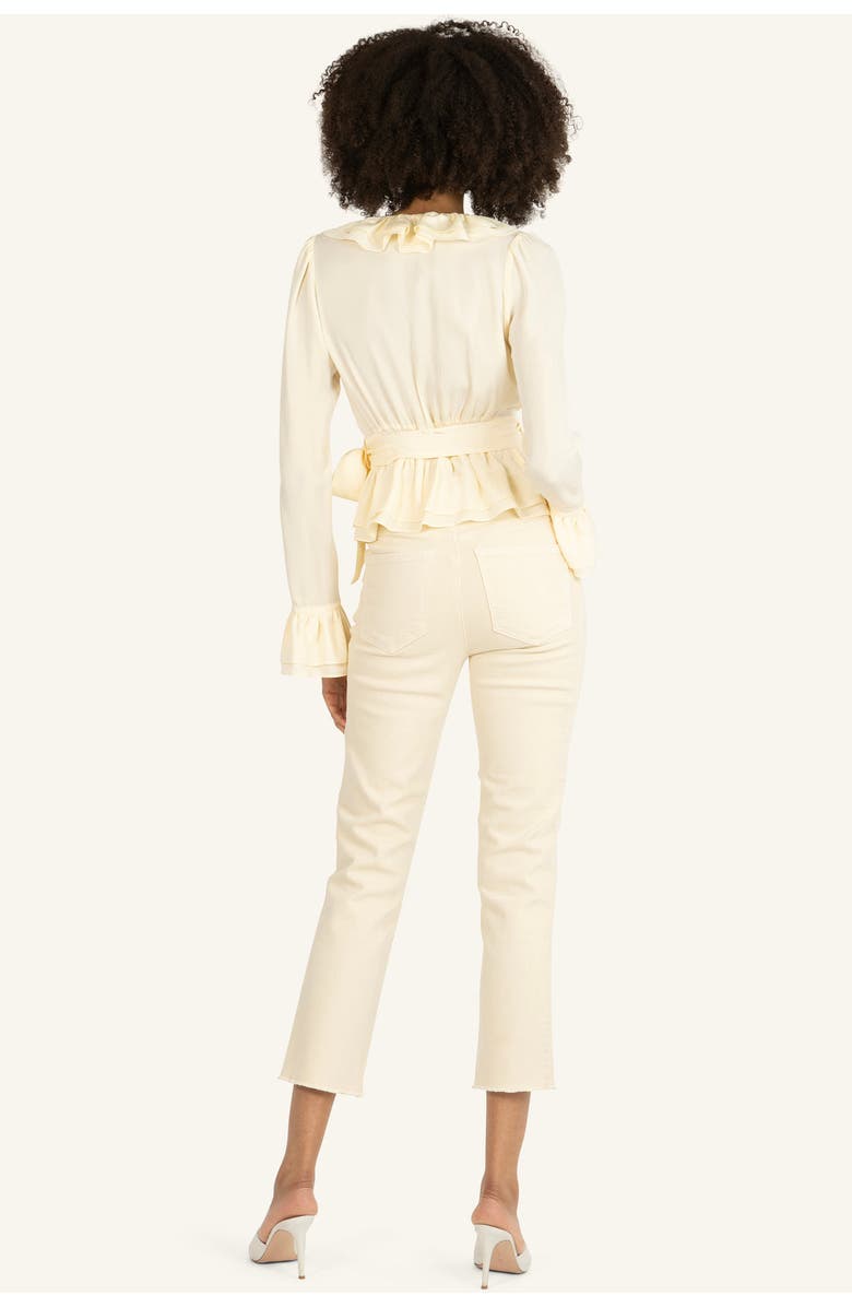 SECRET MISSION Noelle Blouse, Alternate, color, Crème