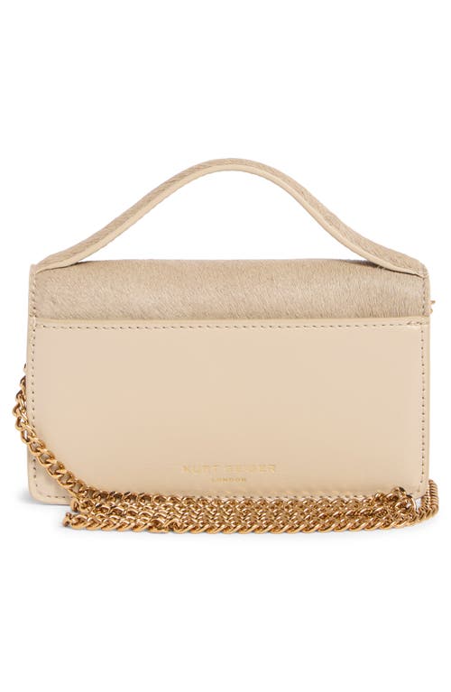 Kurt Geiger London Bond Top Handle Crossbody Bag In Brown