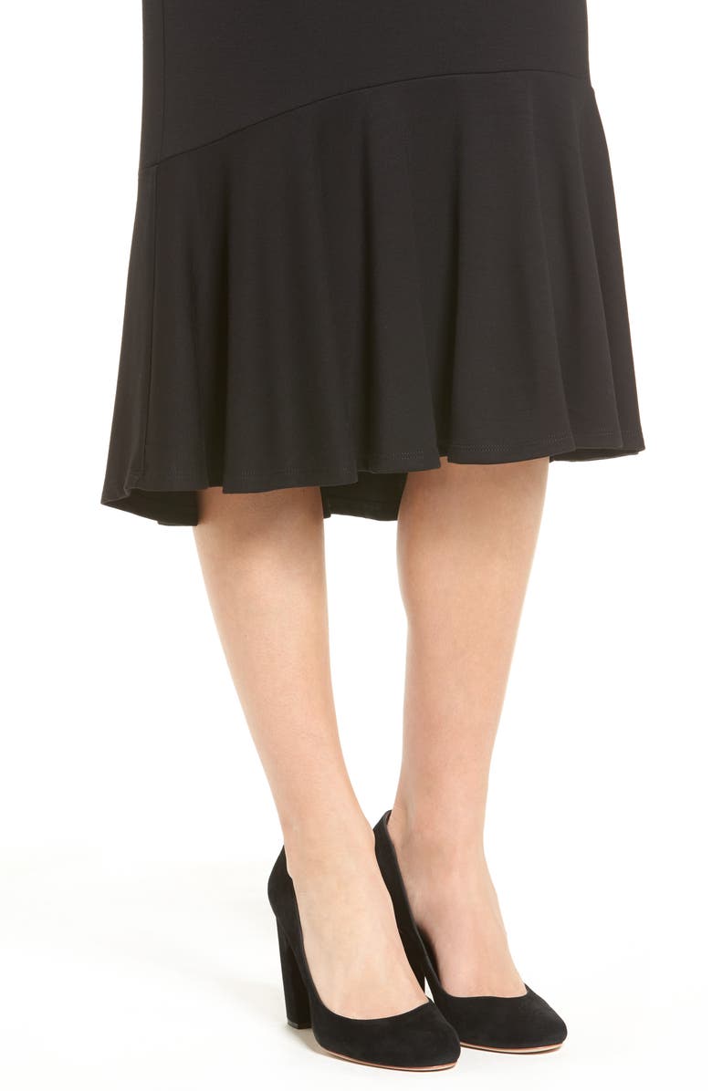 Halogen<sup>®</sup> Ruffle Hem Knit Skirt, Alternate, color, 