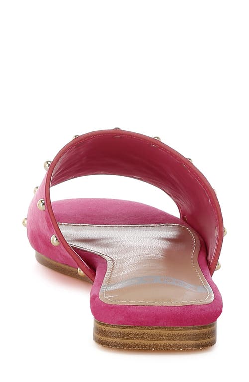 Rag & Co Odalia Slide Sandal In Fuchsia