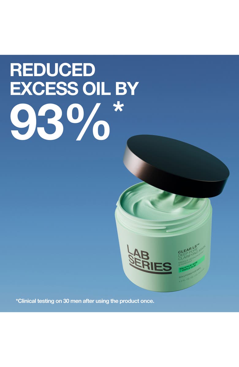 Lab Series Skincare for Men Clear LS Deep Pore Clarifying Clay Mask, Alternate, color, 