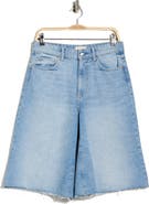 DL1961 Lucila Raw Hem Denim Bermuda Shorts