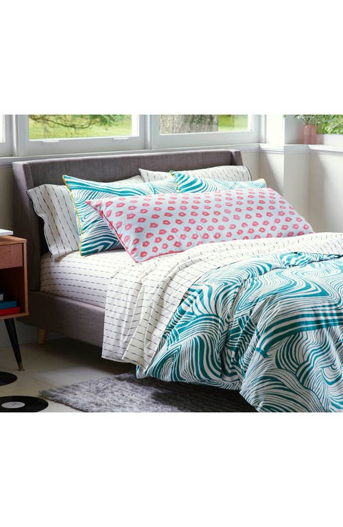 NOVOGRATZ NOVOGRATZ ZEBRA MARBLE COMFORTER & PILLOW SHAM BEDDING SET