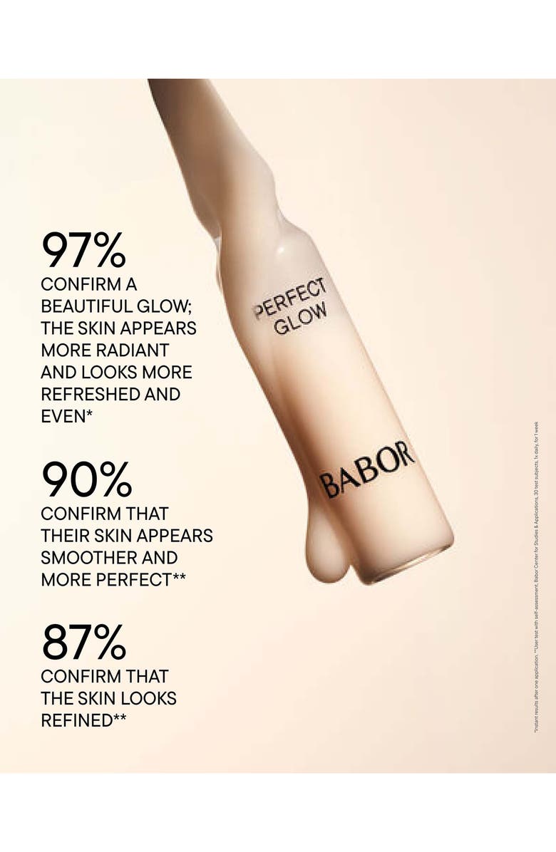 BABOR Perfect Glow Ampoule Concentrates, Alternate, color, 