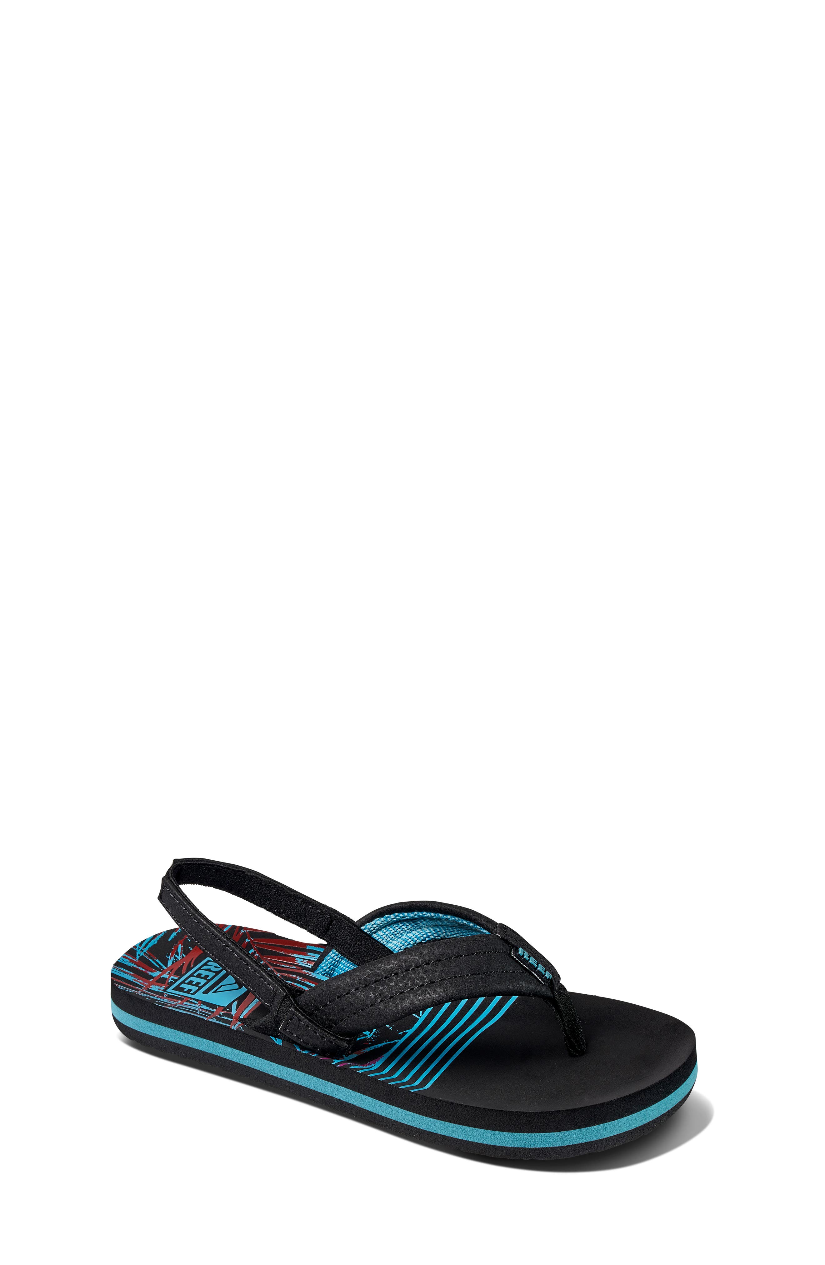 Reef Kids' Little Ahi Flip Flop, Main, color, 