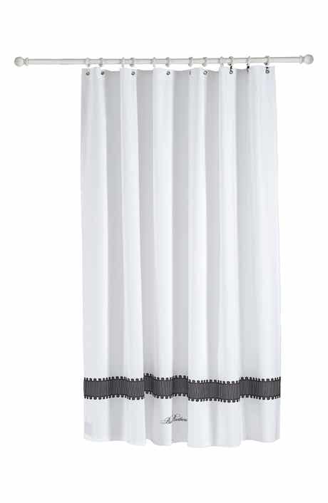 Circle in Square Shower Curtain