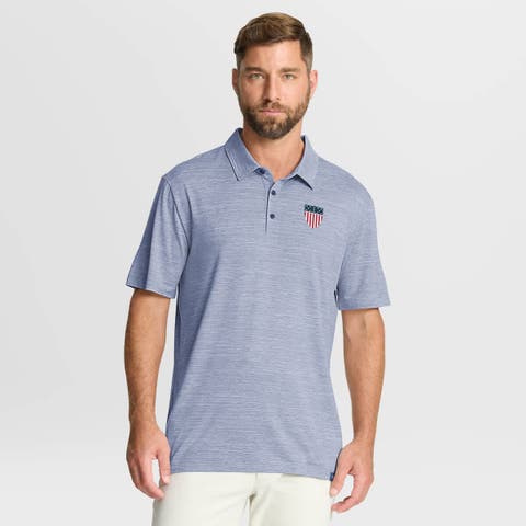 Men's Fanatics Navy Team USA Clutch Polo