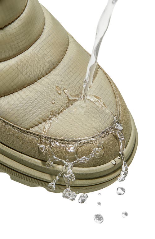 Vivaia Waterproof Puffertherm Warm Boots In Green