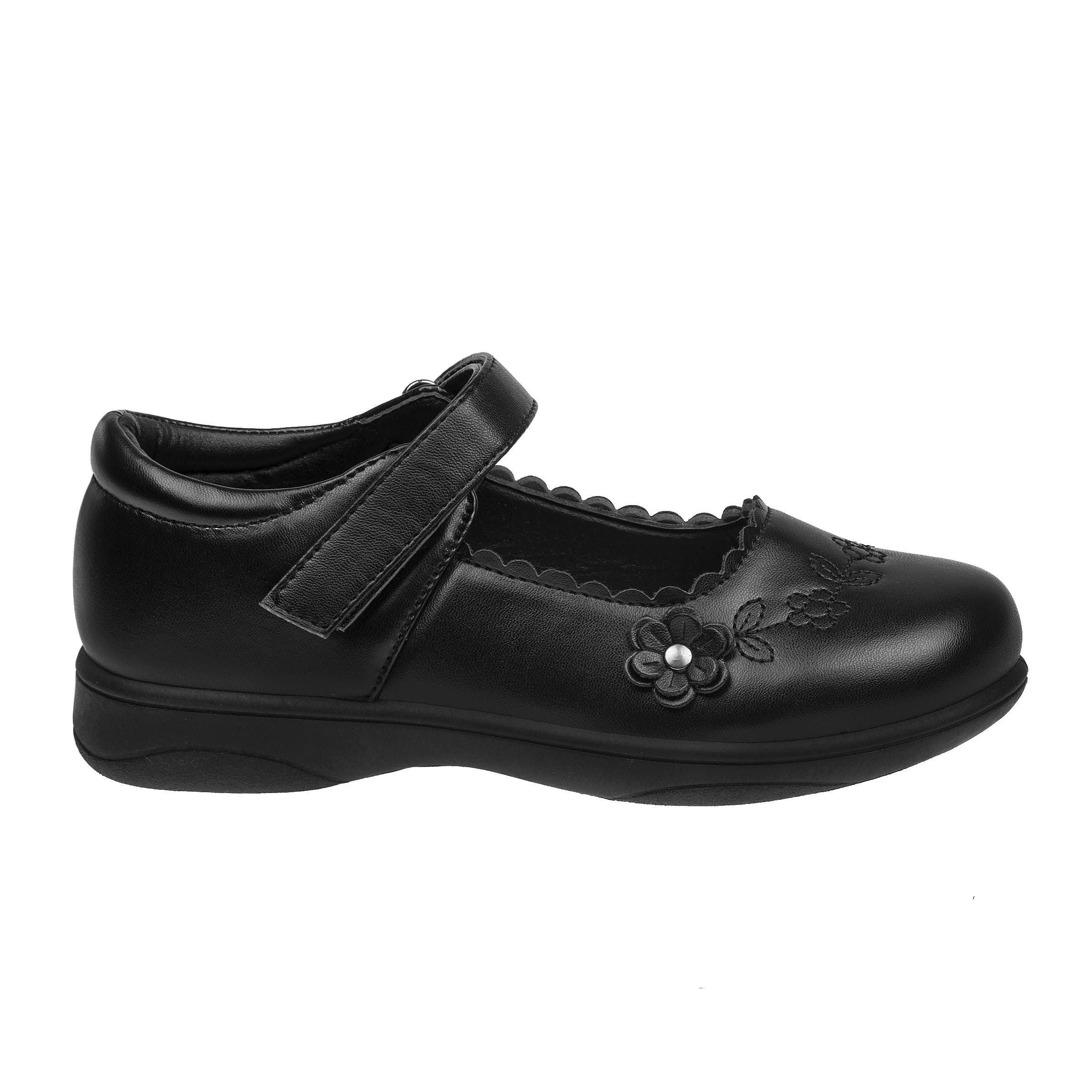 Girls School Shoes, Alternate, color, Black