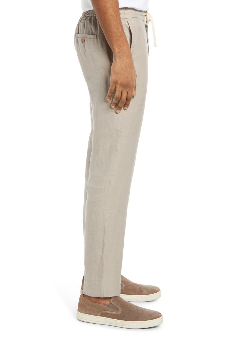 Lightweight Hemp Linen Pants, Alternate, color, DESERT SAND