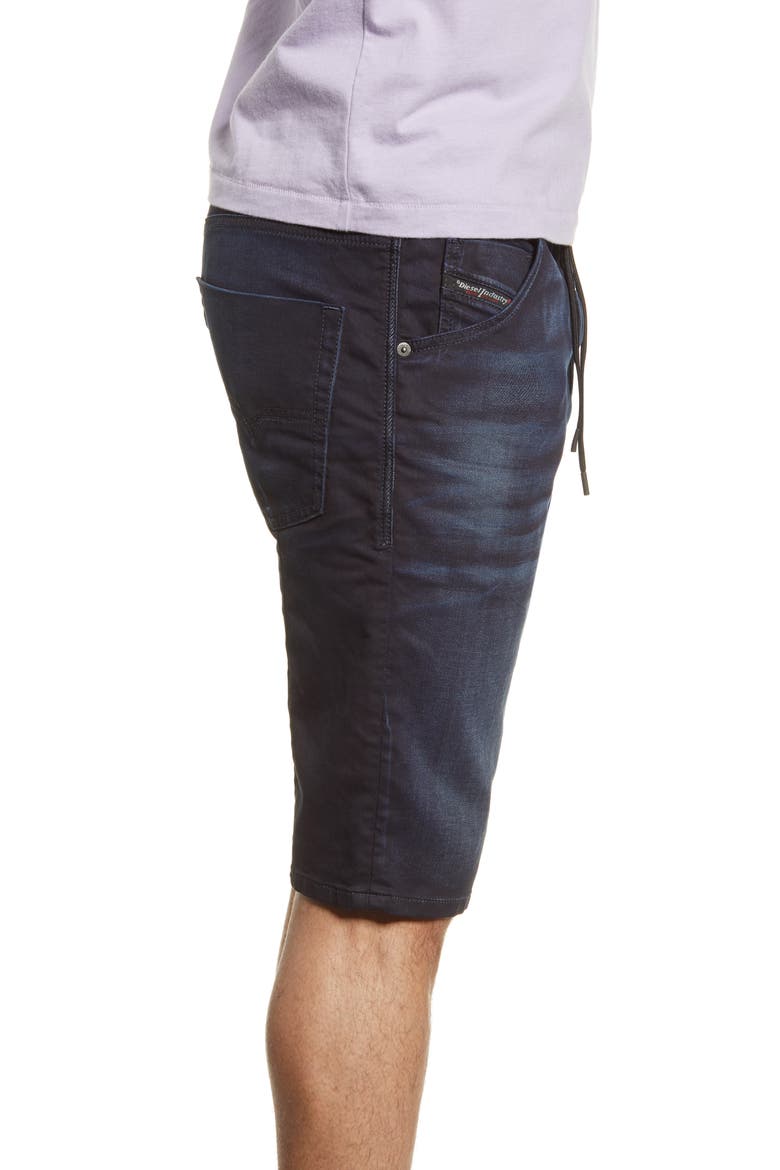 D-Krooshort JoggJeans Shorts, Alternate, color, DARK DENIM