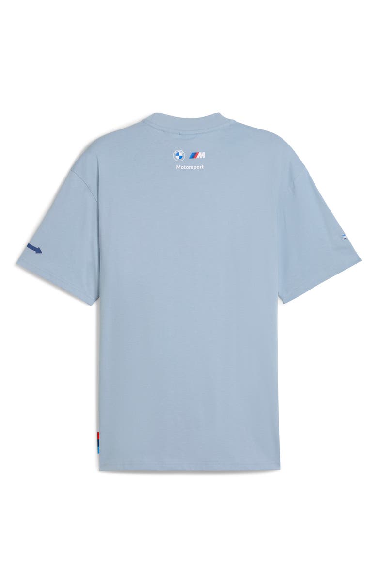 PUMA BMW M Motorsport Badge Graphic T-Shirt, Alternate, color, Blue Wash