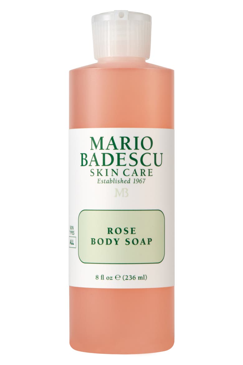 Rose Body Soap, Main, color, NO COLOR