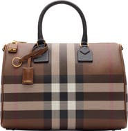 Burberry Medium Check Bowling Bag