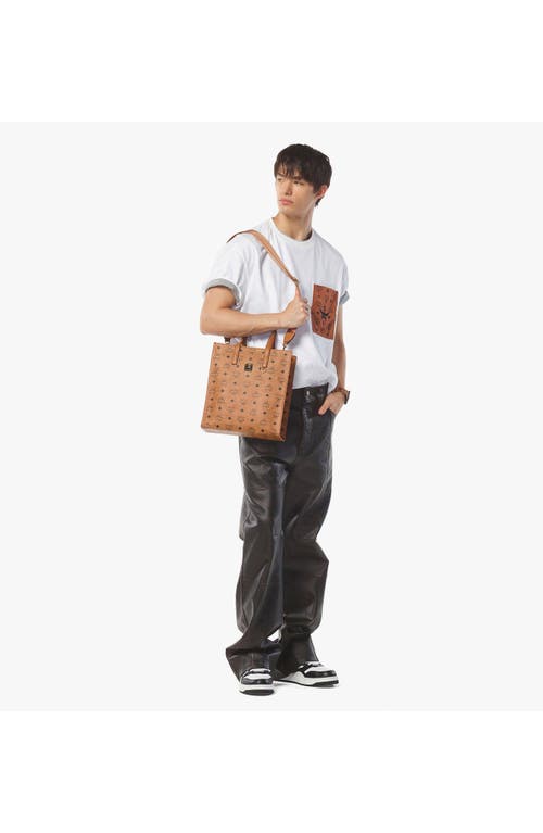 Mcm Aren Tote In Brown