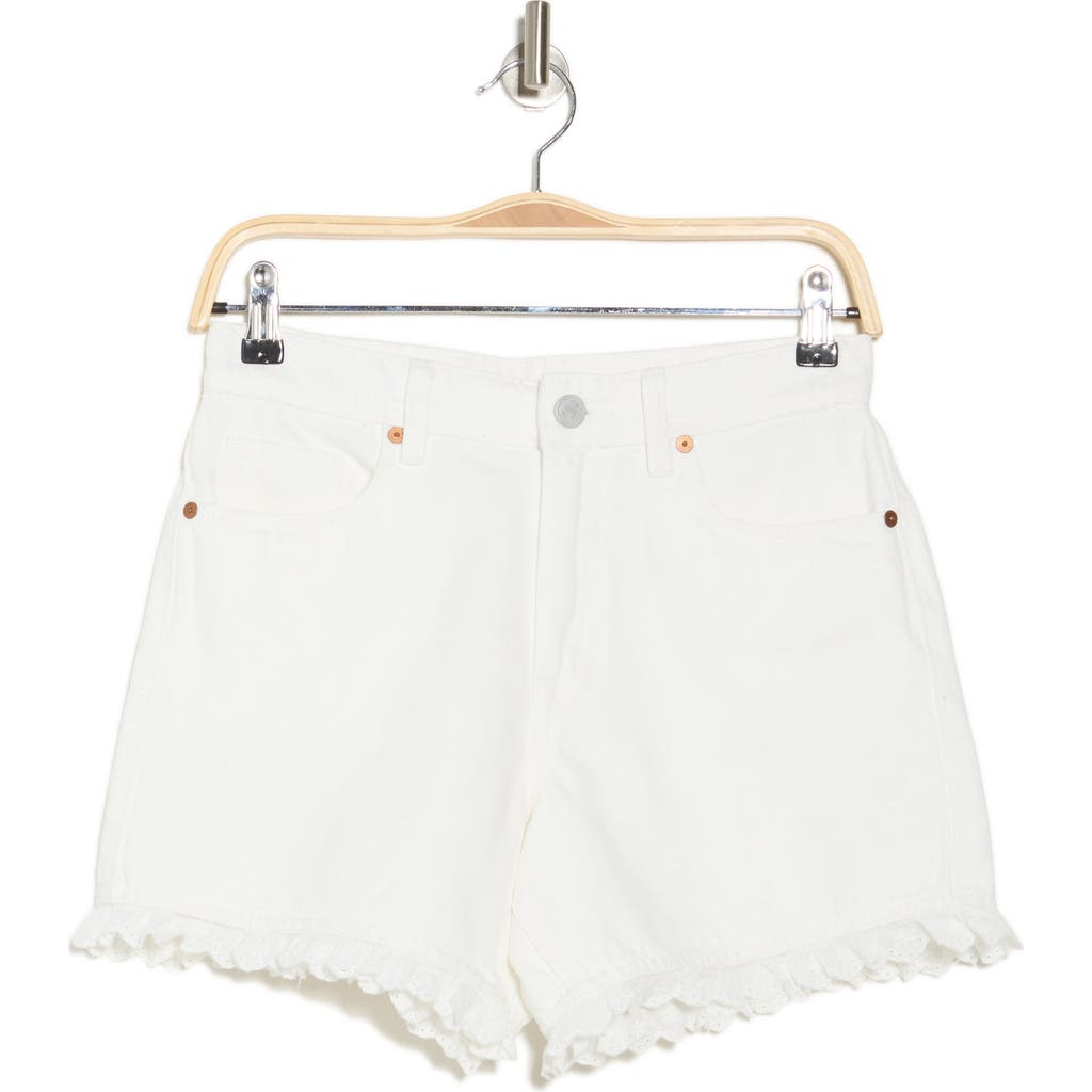 BLANKNYC BLANKNYC EYELET LACE DENIM SHORTS