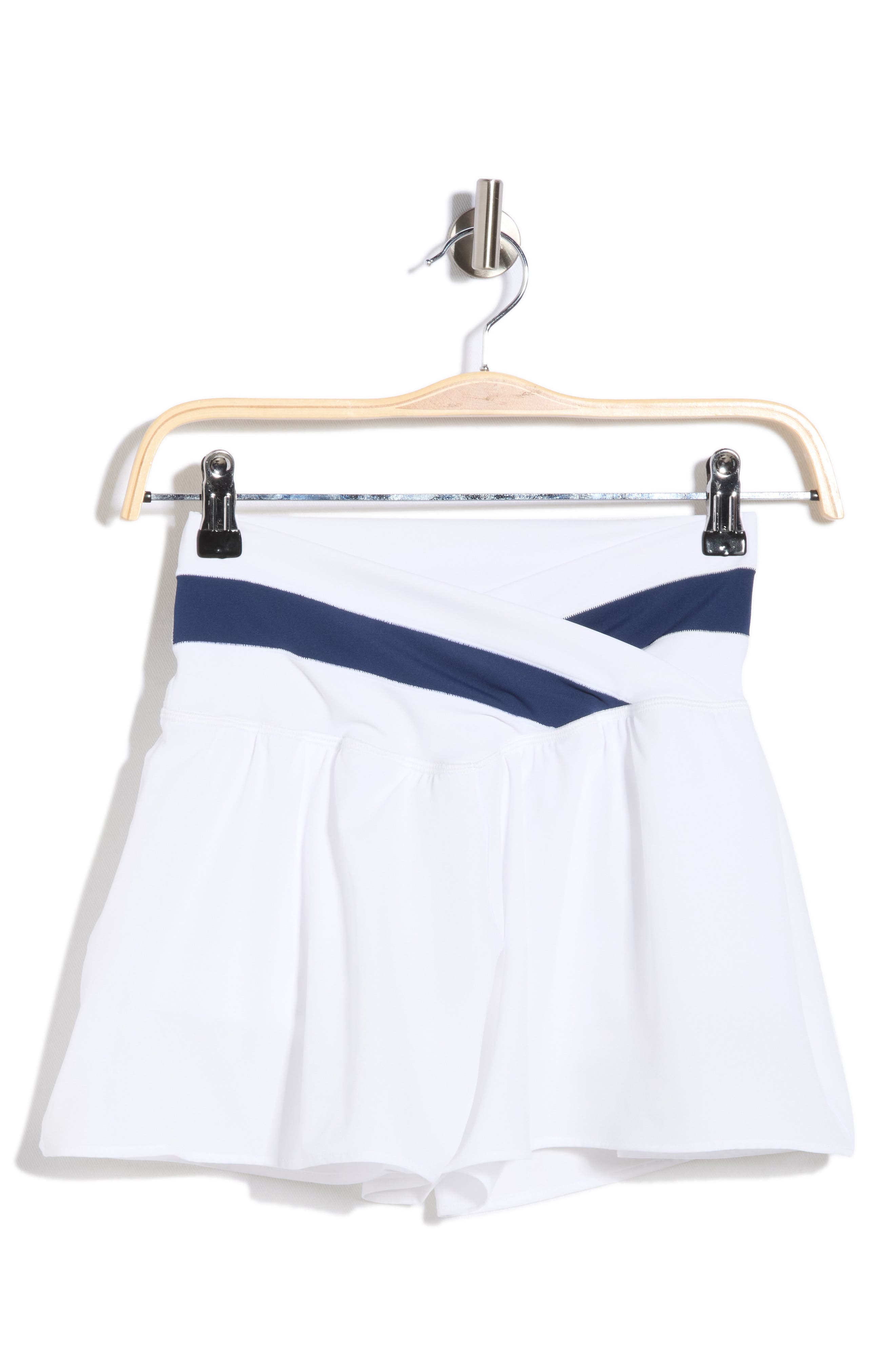 YOGALICIOUS Lux Fiona Lightstreme Hybrid Crossover Waist Shorts