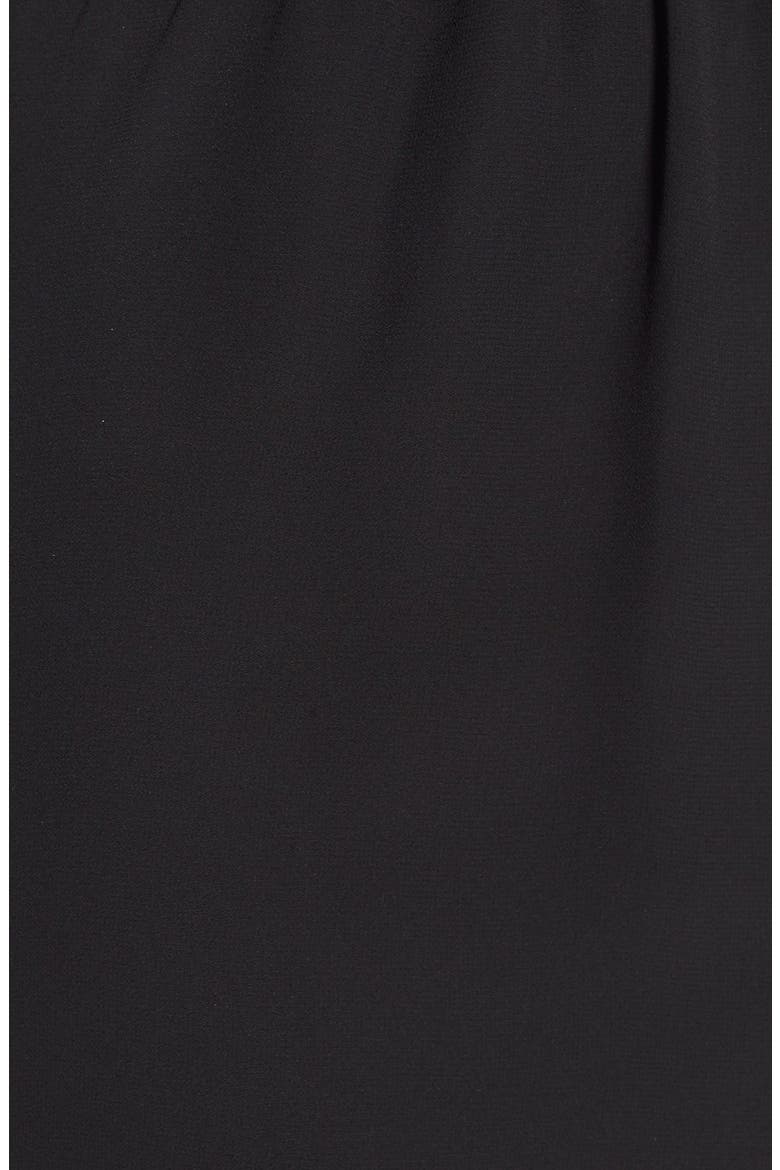 Halter Romper, Alternate, color, BLACK
