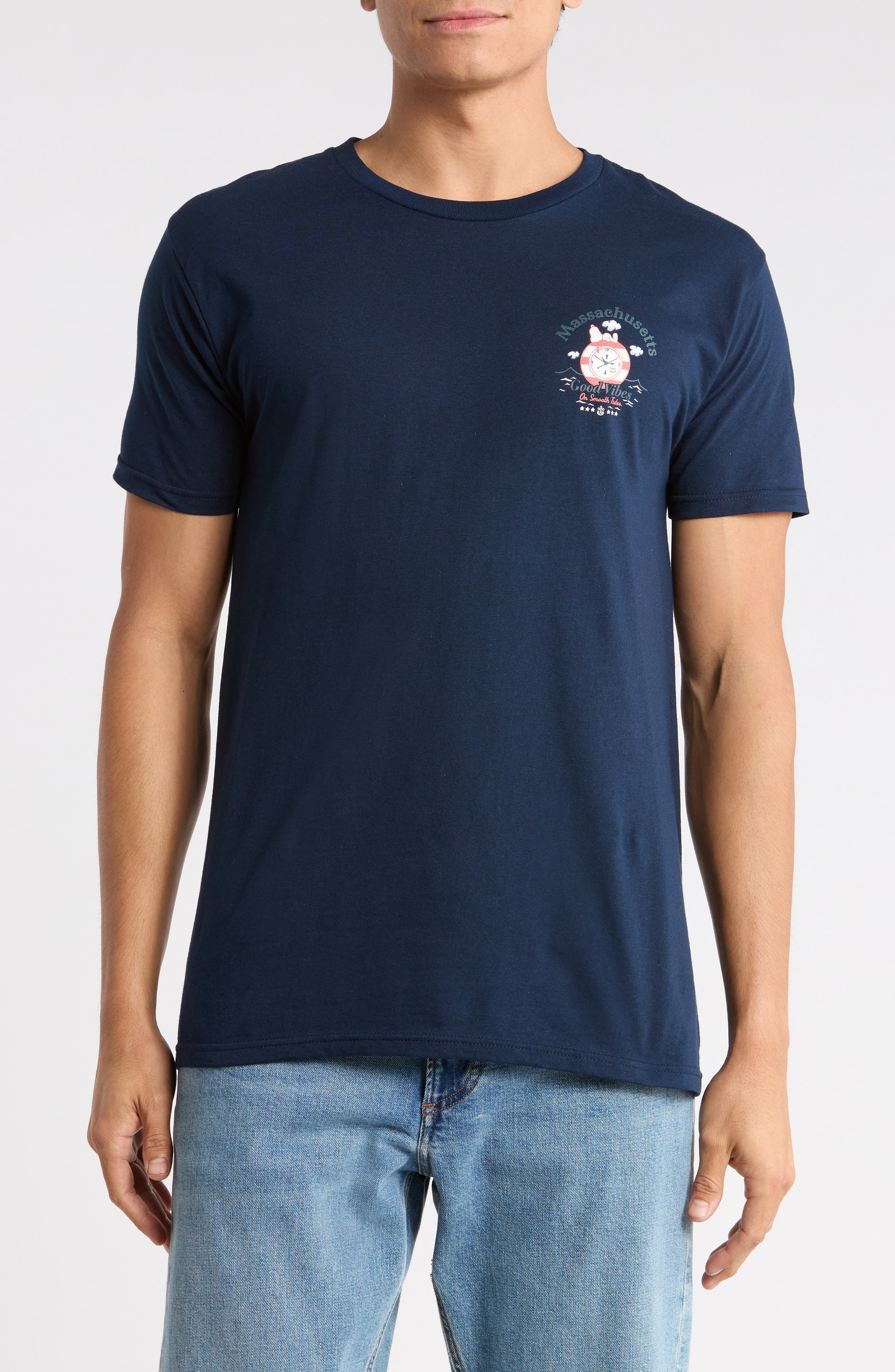 Peanuts® Massachusetts Cotton Graphic T-Shirt