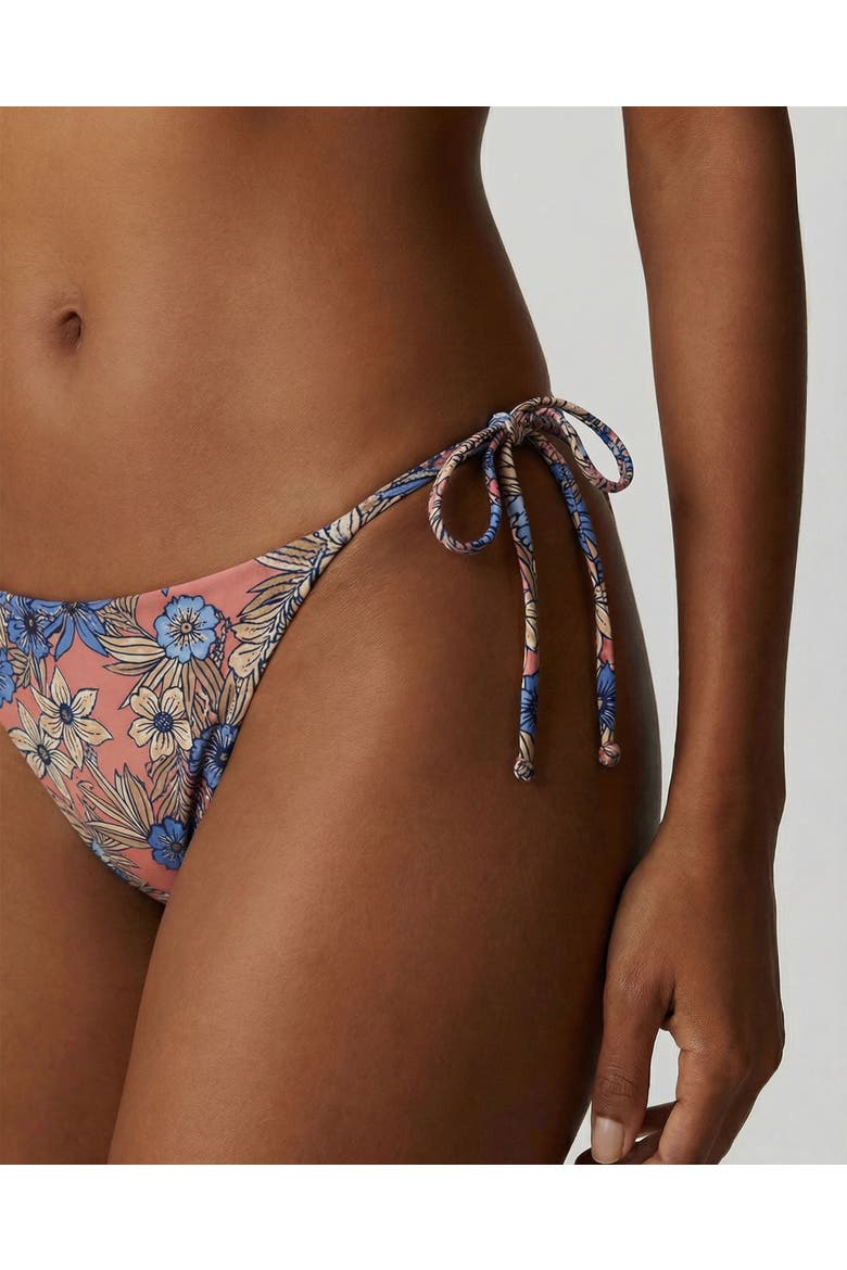 Tropical Mix Womens Bikini Bottom, Alternate, color, Tropical Mix Coral