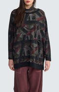 LUUKAA Aurora Art Print Pullover
