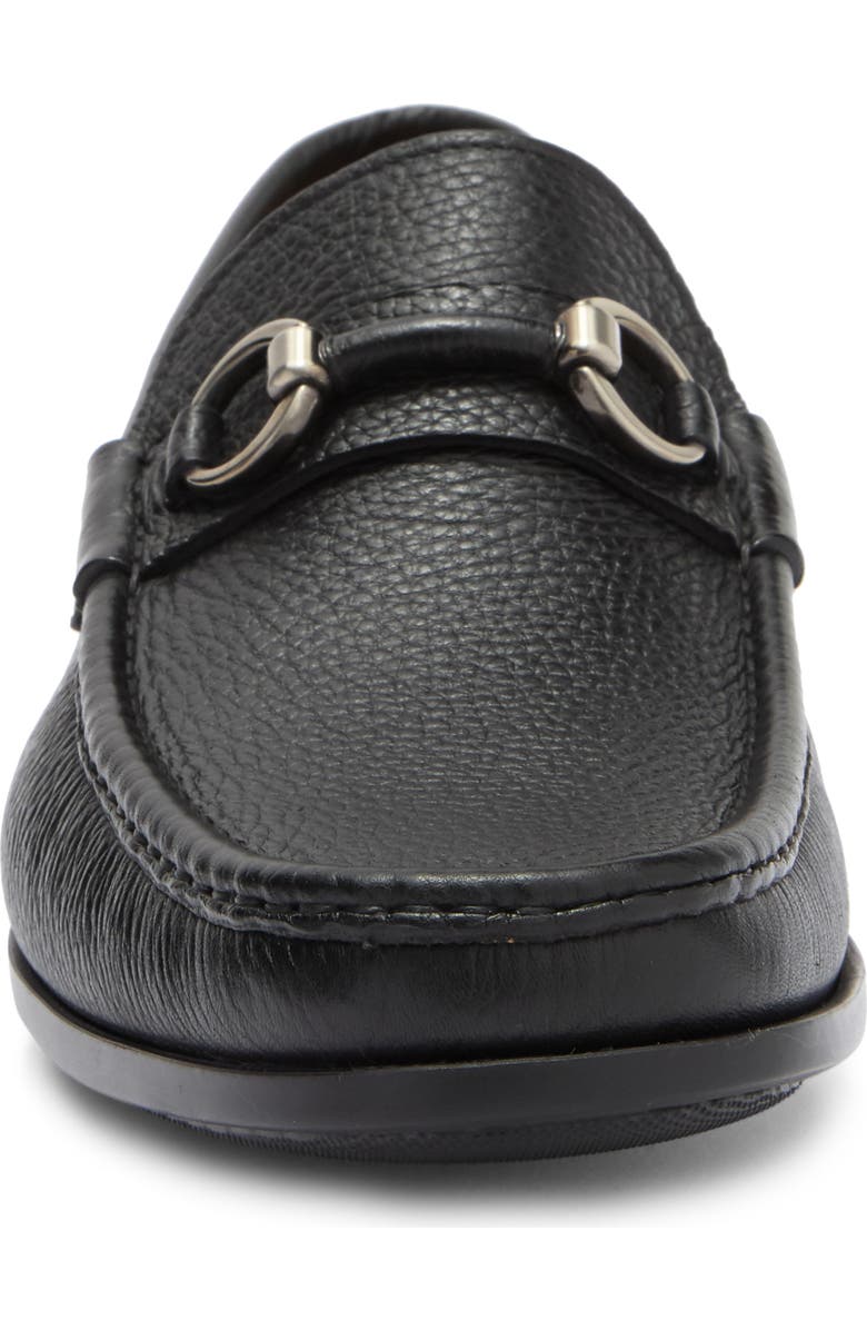Magnanni Blas II Bit Loafer, Alternate, color, Black Leather