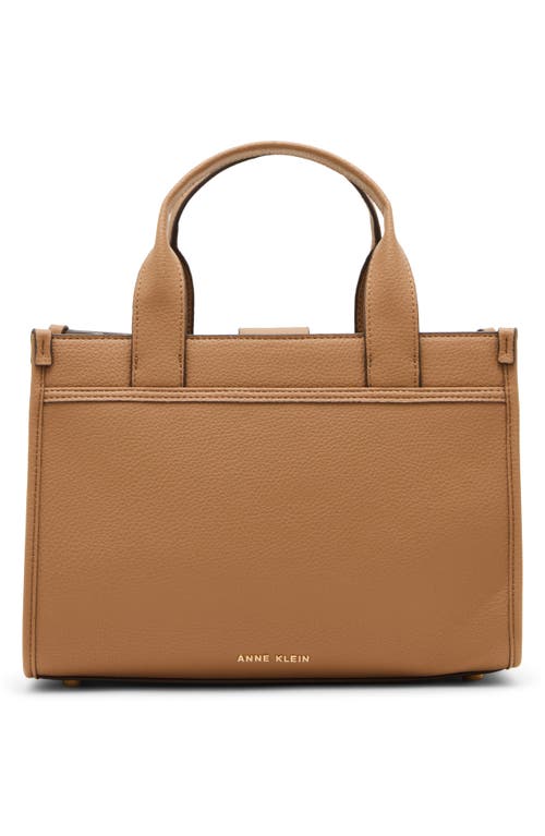 Anne Klein Midi Satchel With Pouch