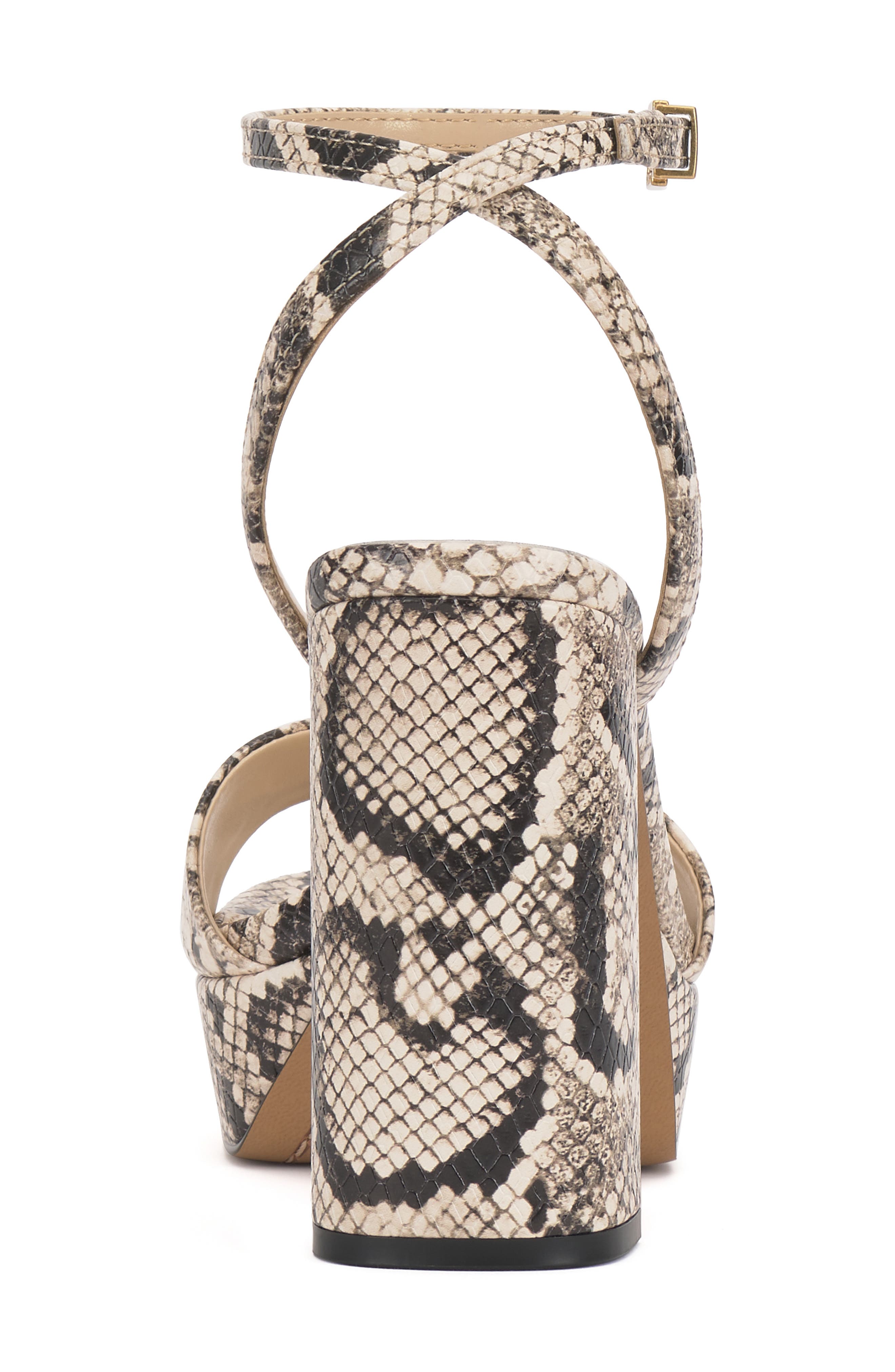 Pendry Ankle Strap Platform Sandal, Alternate, color, BEIGE/ BLACK