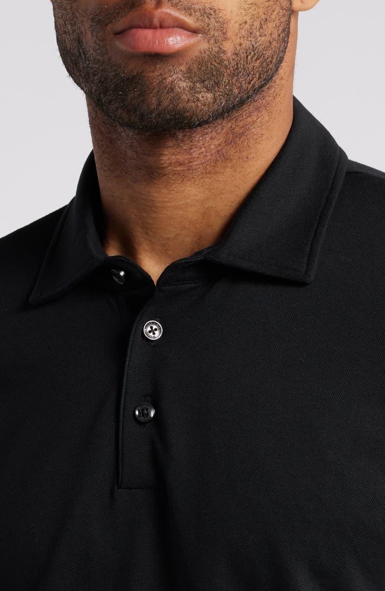 BOSS Press Lyocell & Cotton Polo, Alternate, color, 