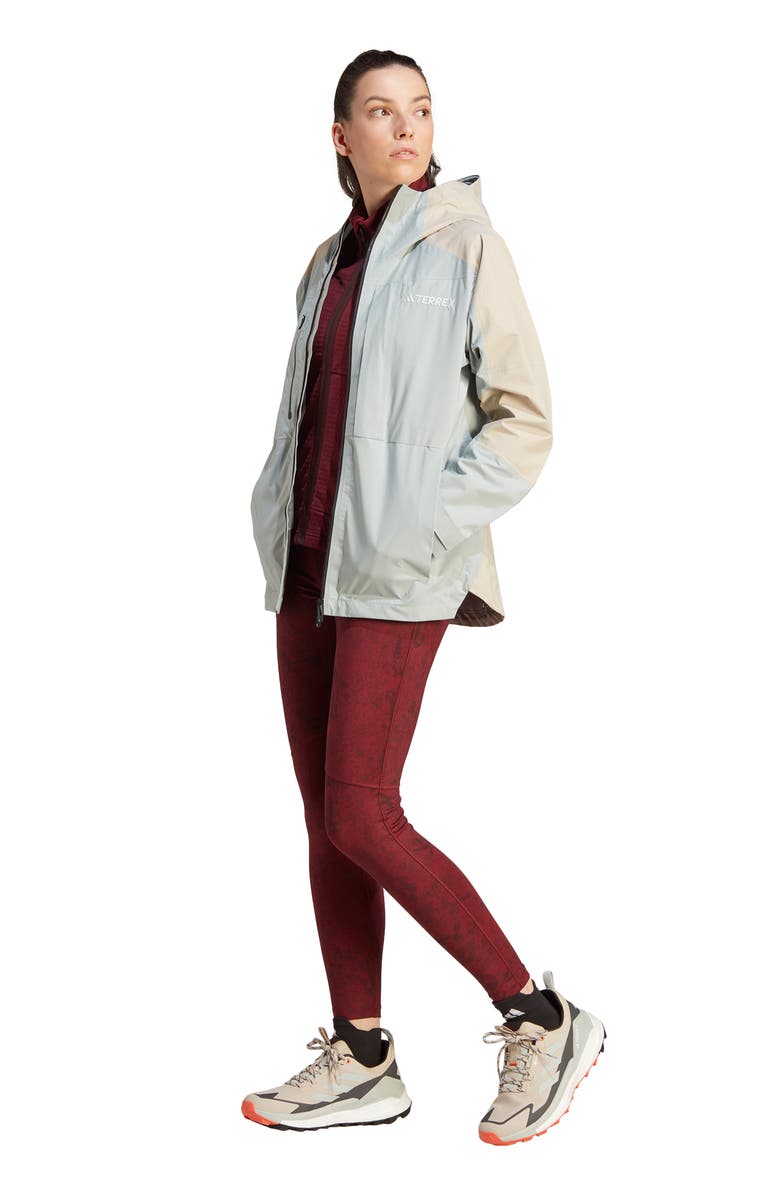 adidas Terrex Xploric Rain.RDY Waterproof Hiking Jacket, Alternate, color,