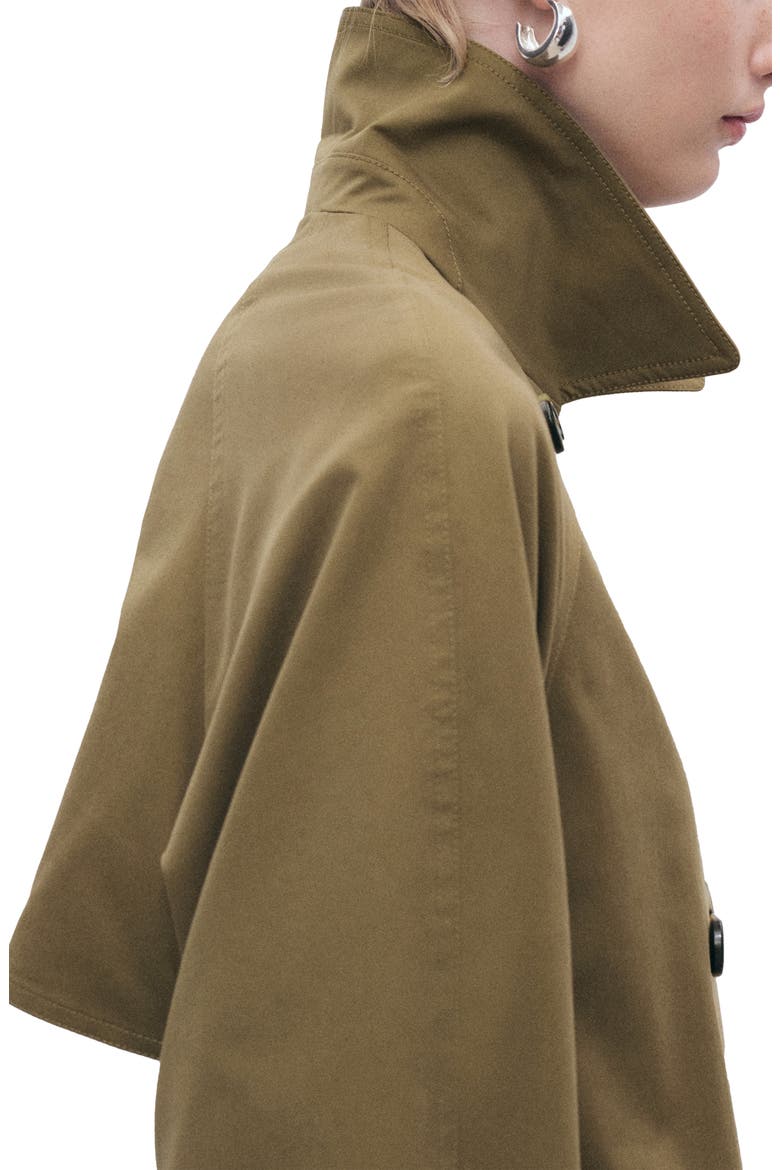Angela Trench Coat, Alternate, color, KHAKI GREEN