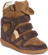 Isabel Marant Bekett Wedge High Top Sneaker