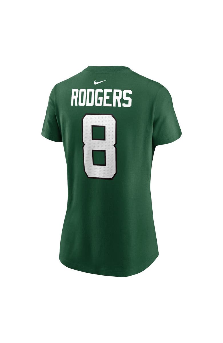 Nike Women's Nike Aaron Rodgers Green New York Jets Player Name & Number T-Shirt, Alternate, color, 