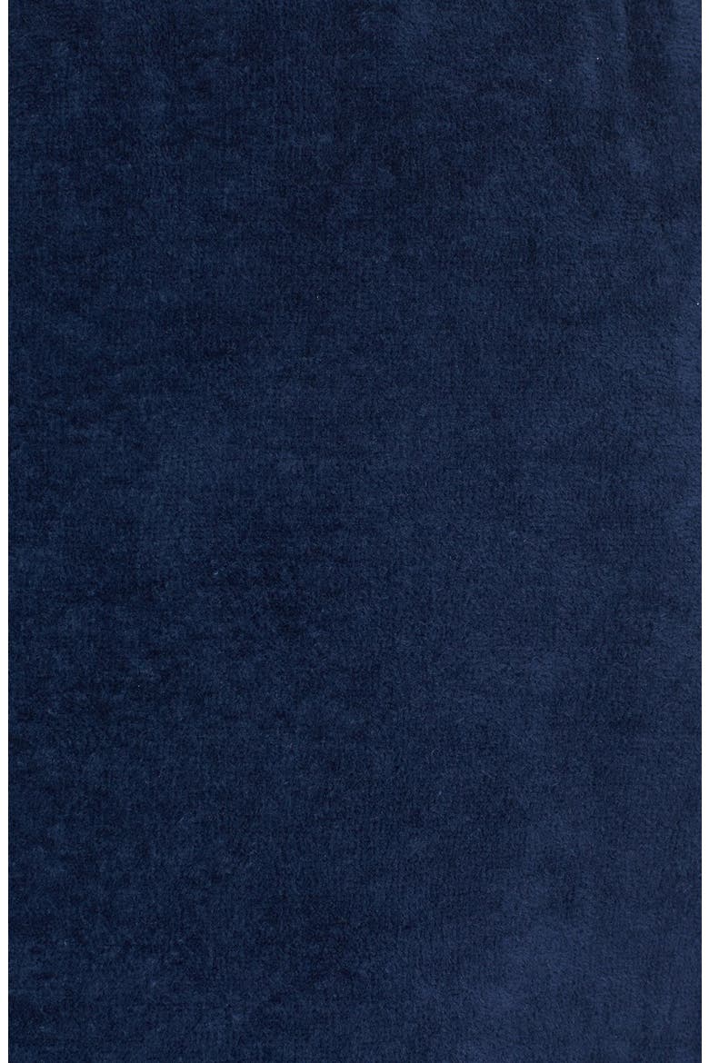 Velour Shave Wrap, Alternate, color, NAVY BLUE
