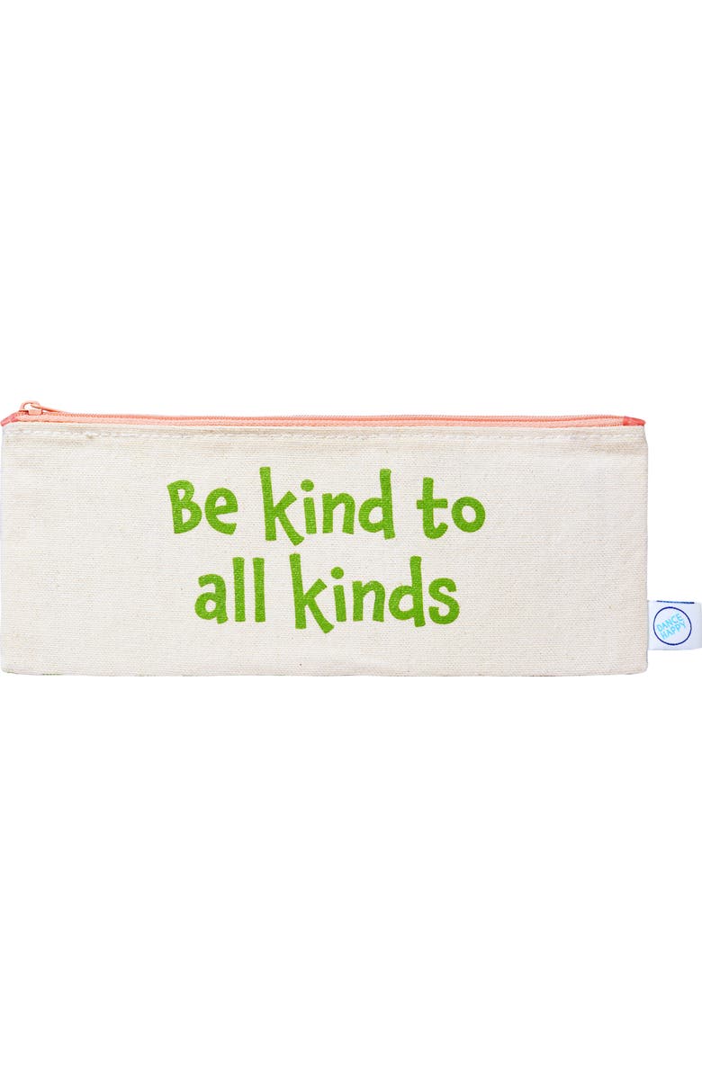 Dance Happy Be Kind to All Kinds pencil case, Main, color,