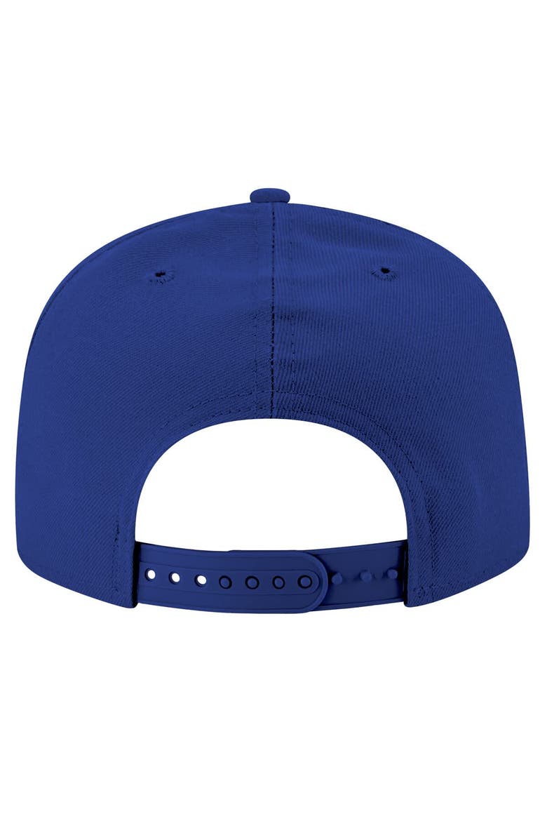 Men's New Era Blue New York Rangers State Pride 9FIFTY Snapback Hat, Alternate, color, Blue