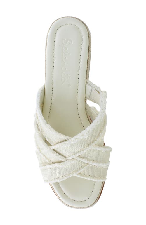 Splendid Danna Espadrille Wedge Sandal In Linen