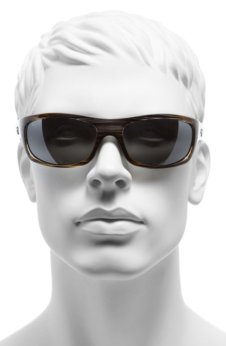 Maui Jim 'Surf Rider - PolarizedPlus<sup>®</sup>2' 63mm Sunglasses, Alternate, color,
