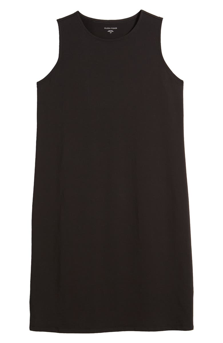 Eileen Fisher Organic Cotton Knit Tank Dress, Alternate, color, 