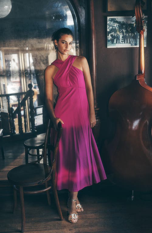 BODEN BODEN CROSS FRONT SLEEVELESS MAXI DRESS 
