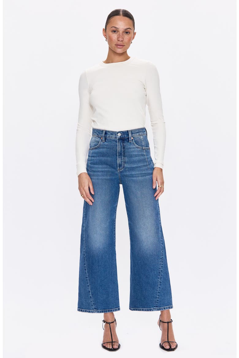 Kyra High Waist Wide Leg Jeans, Alternate, color, SOHO