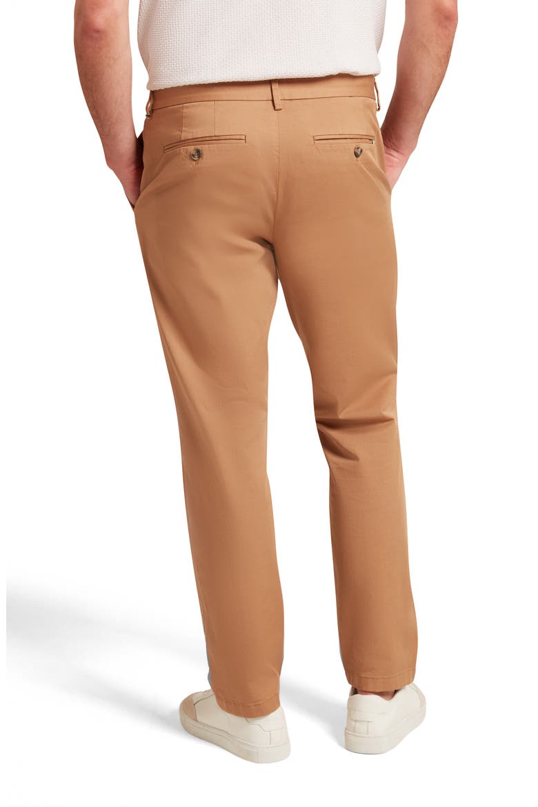 Howeton Stretch Cotton Trousers, Alternate, color, TAN